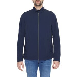 Suns Blue Nylon Full-Length Men's Jacket